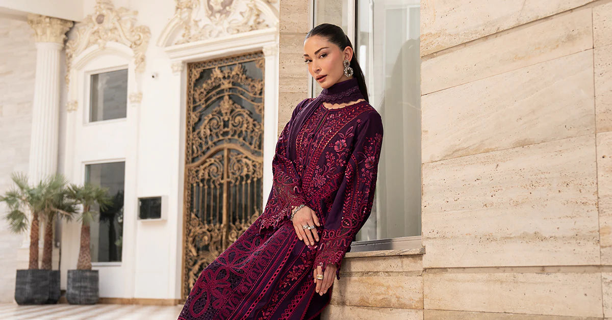 3 Piece Embroidered Lawn Suit